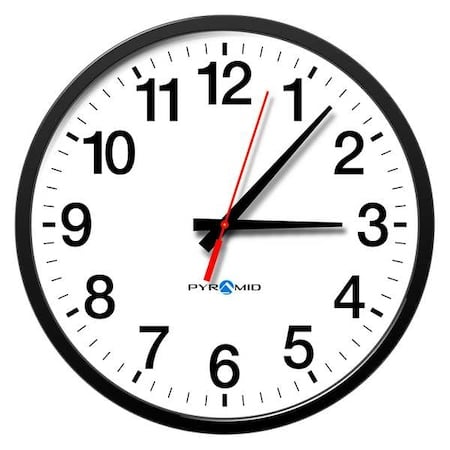 Synchronized Analog Clock, 13.5