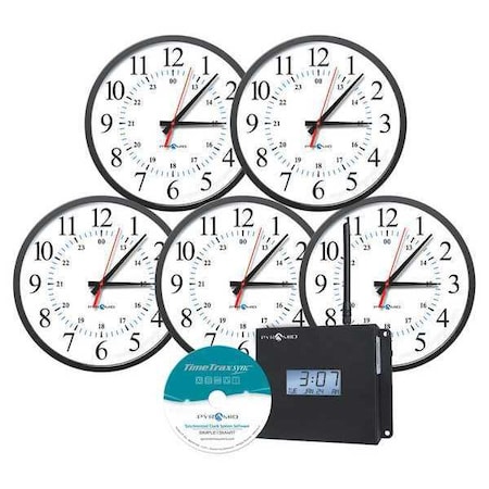 RF Wireless Synch. Clock Starter System MPN:WSCBA-5D