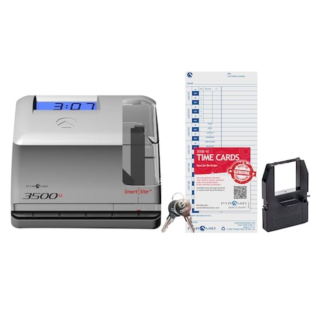 Time Clock, 6 1/8in, 5 3/4 in H MPN:3500ss