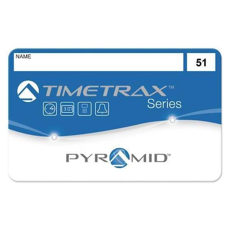 Proximity Badge, 3 5/8in W, 2 1/8in H, PK50 MPN:41304