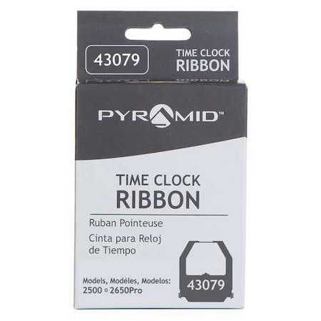 Time Clock Ribbon, Use with Mfr. No. 2650 MPN:43079