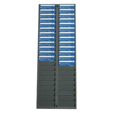 Badge Rack, Light Gray, 22 5/8in H MPN:500-4