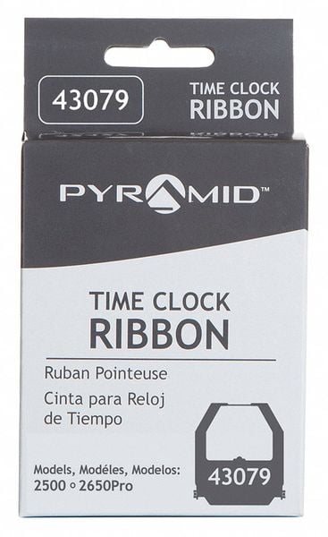 Time Clock Ribbon Black/Red MPN:43079