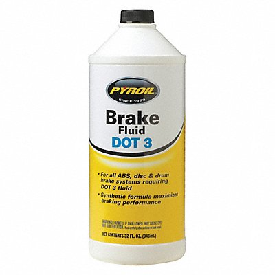 Brake Fluid 32 Oz Dot 3 MPN:PYBF32