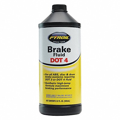 Brake Fluid 32 Oz Dot 4 MPN:PYBF4-32