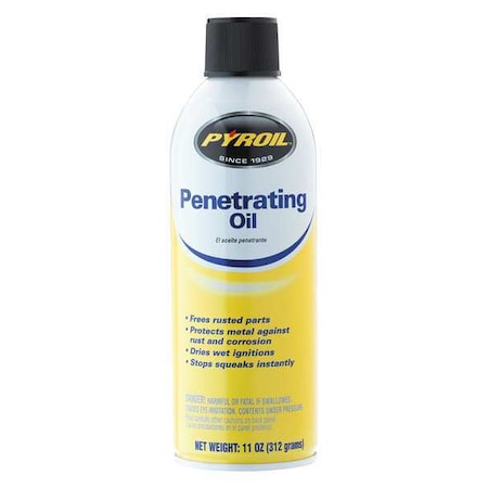 Penetrating Silicone Spray, Aerosol, 11 Oz MPN:596555