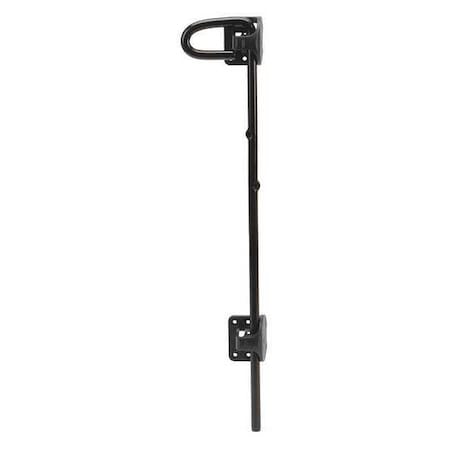 Gate Latch, Powder Coated, 1-31/64