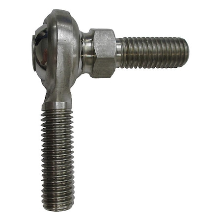 Male Stud, SS/PTFE Race Rod End, RH, 28.5mm MPN:MGMR12TS