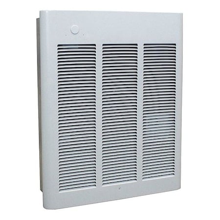 Recessed Electric Wall-Mount Heater, Recessed or Surface, 3600/4800 W, 240/277V AC, White MPN:CWH3507F