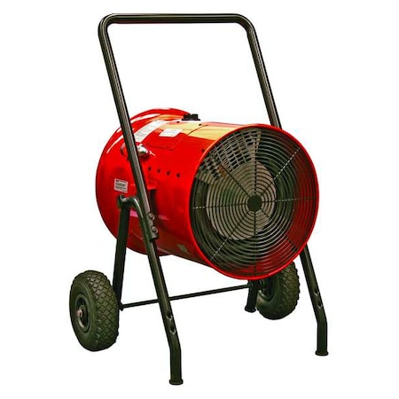 Portable Electric Salamander Heater, 15KW, 240V AC, 3 Phase, 51, 180 BtuH, Non-Oscillating MPN:MEDH1523A