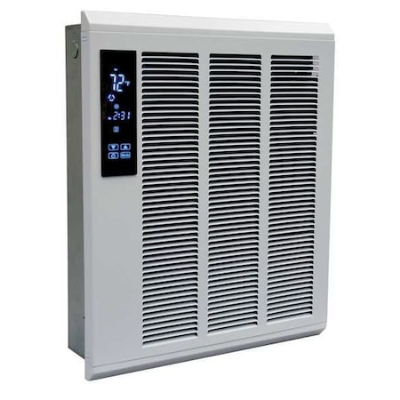 Recessed Electric Wall-Mount Heater, Recessed or Surface, 1800 to 4000 W, 277V AC, White MPN:SSHO4007