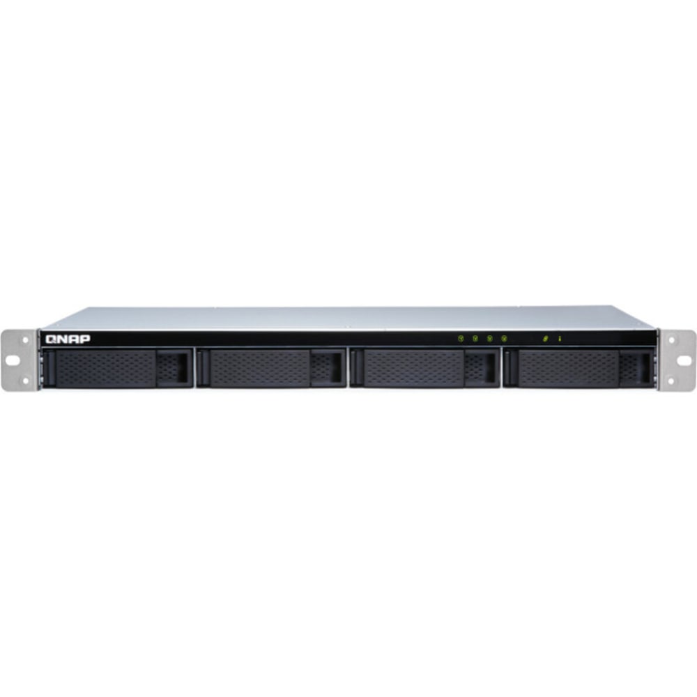QNAP TL-R400S Drive Enclosure SATA/600 - Mini-SAS Host Interface - 1U Rack-mountable - 4x HDD Supported - TLR400SUS MPN:TL-R400S-US