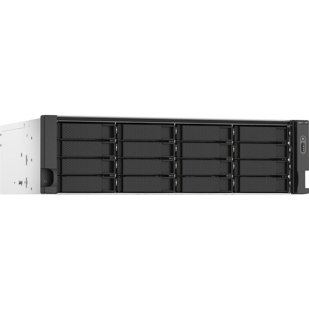 QNAP TS-1673AU-RP-16G SAN/NAS Storage System - AMD Ryzen V1500B Quad-core 2.20 GHz - 16x HDD Supported - TS1673AURP16GUS MPN:TS-1673AU-RP-16G-US