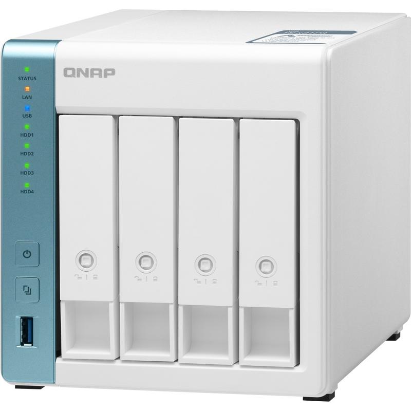 QNAP Quad-core 1.7GHz NAS with 2.5GbE and Feature-rich Applications - TS431P34GUS MPN:TS-431P3-4G-US