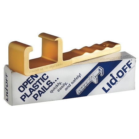 Lid-Off, 8 In, Metal, Gold MPN:MET-08918