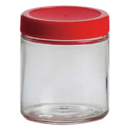 Glass Bottle, 4 oz., Clear, PK24 MPN:239553
