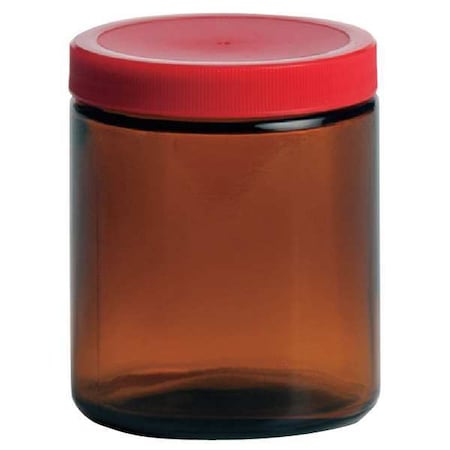 Glass Bottle, 8 oz., Amber, PK24 MPN:239563