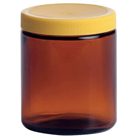 Glass Bottle, 8 oz., Amber, PK24 MPN:239564