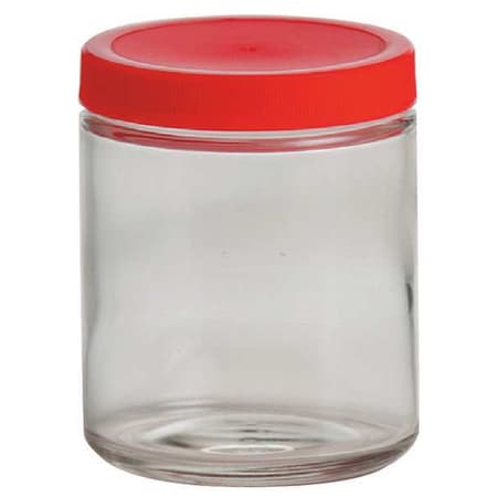 Glass Bottle, 8 oz., Clear, PK24 MPN:239566