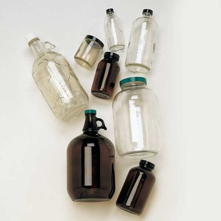 Bottle Safety Coated 8 Oz Clear, PK24 MPN:GLA-00936