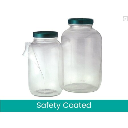 Safety Boston Round Bottles, 8 oz, PK24 MPN:GLA-14290