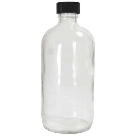Bottle, Narrow, 16 Oz, Boston Round, PK12 MPN:GLC-01178