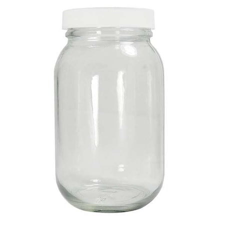 Bottle, Wide, 8 Oz, Standard, Glass, PK24 MPN:GLC-01778
