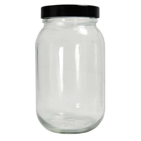 Bottle, Wide, 32 Oz, Standard, Glass, PK12 MPN:GLC-01843