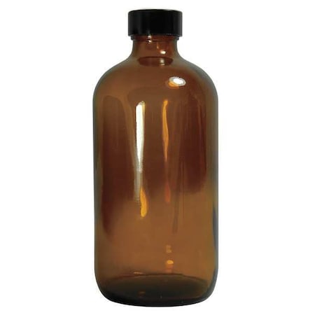 Bottle, 168 mm H, Amber, 75 mm Dia, PK12 MPN:GLC-01992