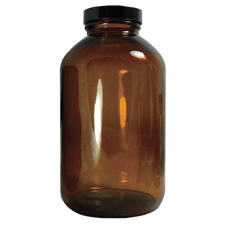 Packer Bottle, 95mmH, Amber, 54mm Dia, PK180 MPN:GLC-02202