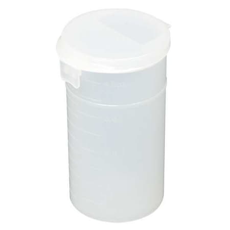 Vial, 75 mm H, Polypropylene, Natural, PK140 MPN:PLC-10051