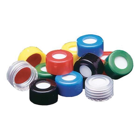Closure, 9mm, Polypropylene, Red, PK1000 MPN:VC11301-122