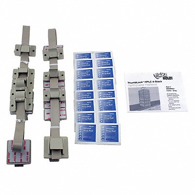 HPLC 8-Stack Fastener Kit Gray MPN:RD.HP.8G.1