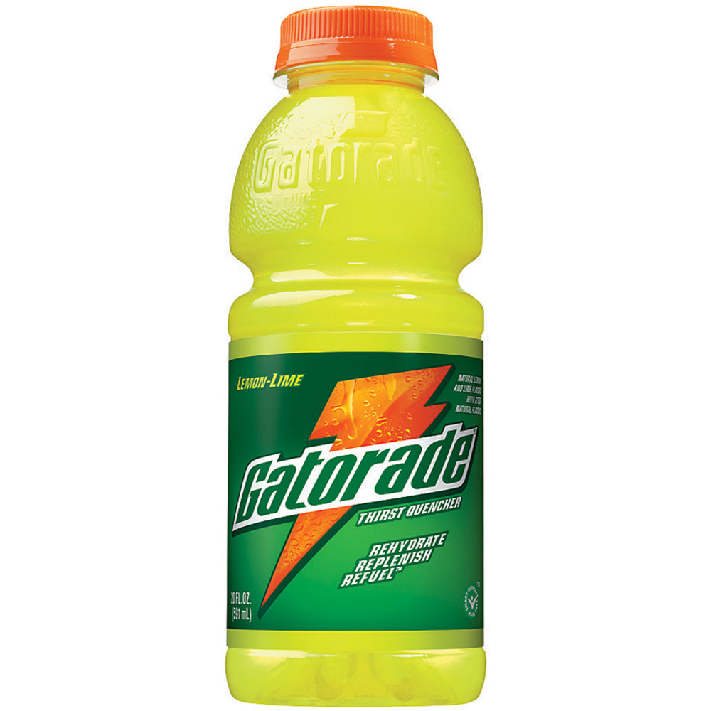Gatorade Lemon-Lime Sports Drink, 20 Oz, Case Of 24 Bottles (Min Order Qty 2) MPN:32868