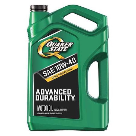 Engine Oil, 10W-40, Conventional, 5 Qt., Advanced Durability MPN:550044961