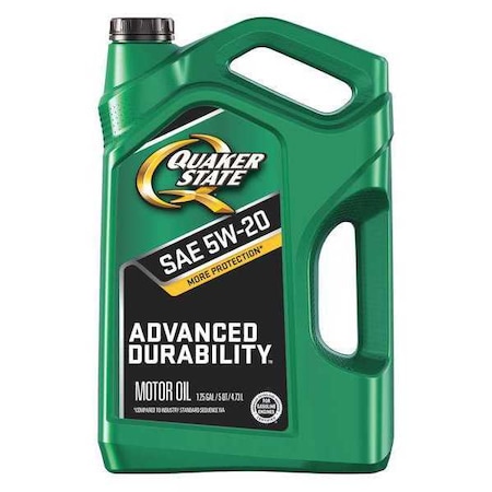Engine Oil, 5W-20, Conventional, 5 Qt., Advanced Durability MPN:550044965