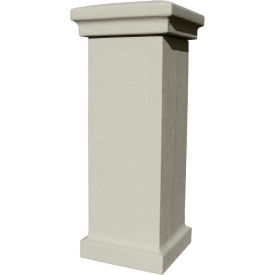 Manchester Non-Locking Stucco Column Mailbox in Slate Gray Color (Column Only) MAN-STUCOL-GY