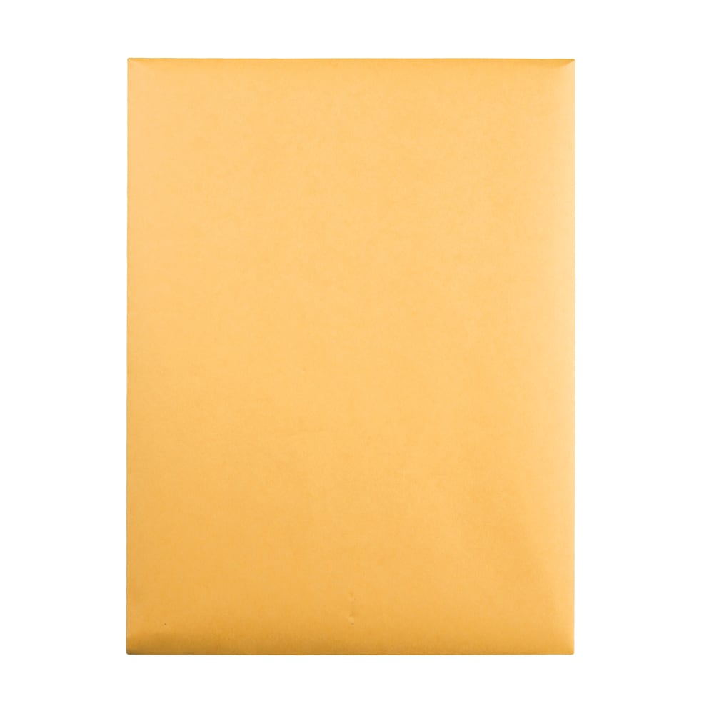 Quality Park Envelopes, 9in x 12in, Clasp Closure, Brown, Box Of 100, QUA37790 (Min Order Qty 3) MPN:37790