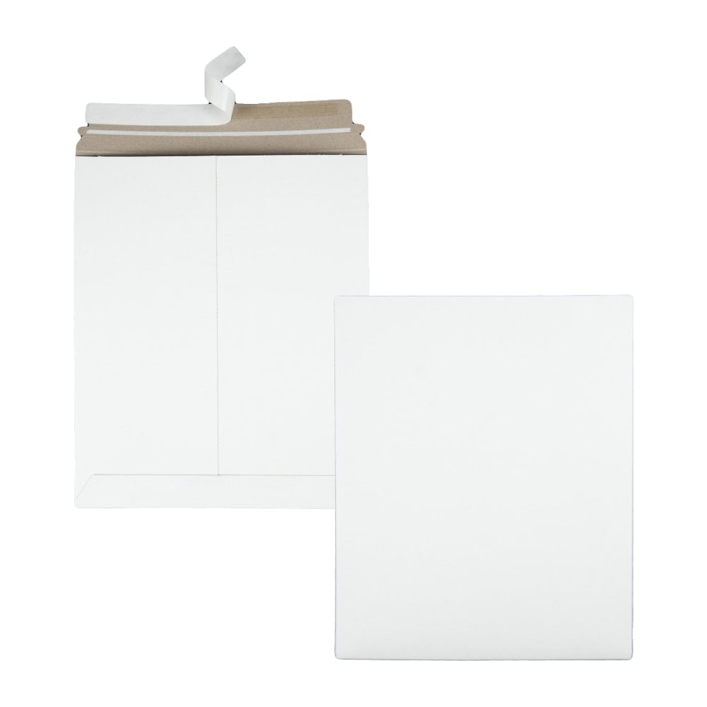 Quality Park Redi-Strip 604016 Photo Mailers, 11in x 13 1/2in, White, Box Of 25 MPN:64016