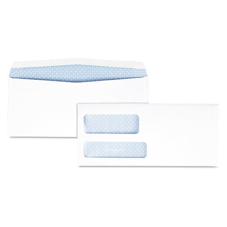 Double Window Envelope, White, Paper, PK500 MPN:QUA24524