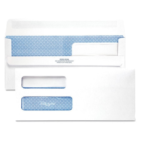 Dbl Window Envelope, White, Paper, PK500 MPN:QUA24559