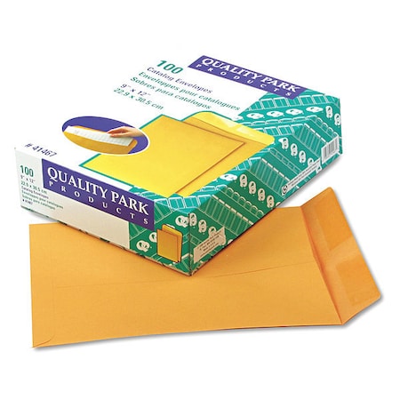 Catalog Envelope, Light Brown, Kraft, PK100 MPN:QUA41467