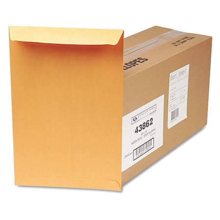 Catalog Envelope, Lt Brown, Kraft, PK250 MPN:QUA43862