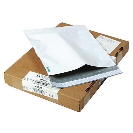 Expandable Envelope, White, Poly, PK100 MPN:QUA46390