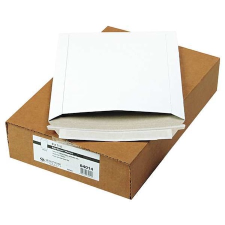 Photo/Doc Envelope, Wht, Fiberboard, PK25 MPN:QUA64014