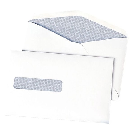 Window Envelope, White, Paper, PK500 MPN:QUA90063