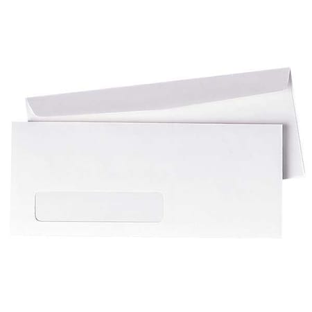 Window Envelope, White, Paper, PK500 MPN:QUA90120