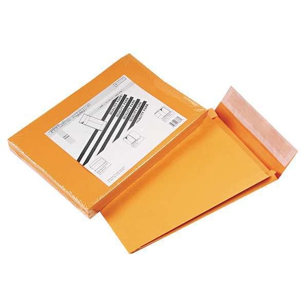 Expandable Envelope, Lt Brown, Kraft, PK25 MPN:QUA93336