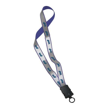 Breakaway Lanyard, 16 in. H, Blue, PK10 MPN:VLY16