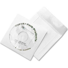 Quality Park® CD/DVD Sleeves 77203 Moisture/Tear Resistant 4-7/8